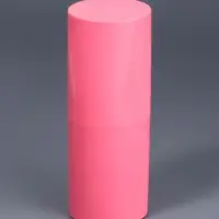 Набор кистей для макияжа COLOR POWER pink, 12 шт., футляр, розовый