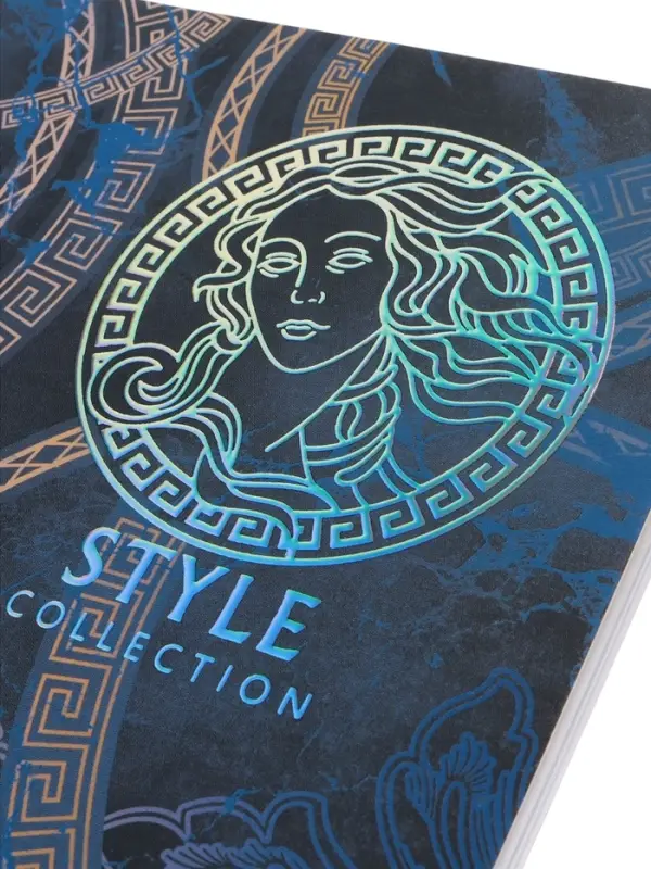 Тетрадь А4 96л кл Hatber Тетрадь А4 96л кл Hatber "От Кутюр. Выпуск №2", на гребне, многоур перф, 3D фольг 2В МИКС