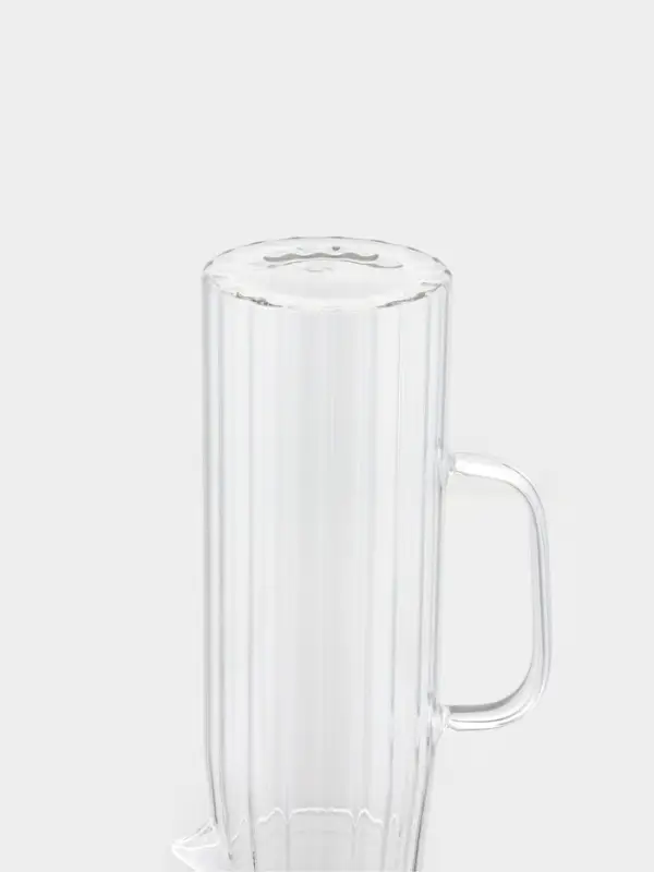 Кувшин Кувшин "Эко.Дольки" 1200 мл, 9×14×24.5 см, с бамбуковой крышкой