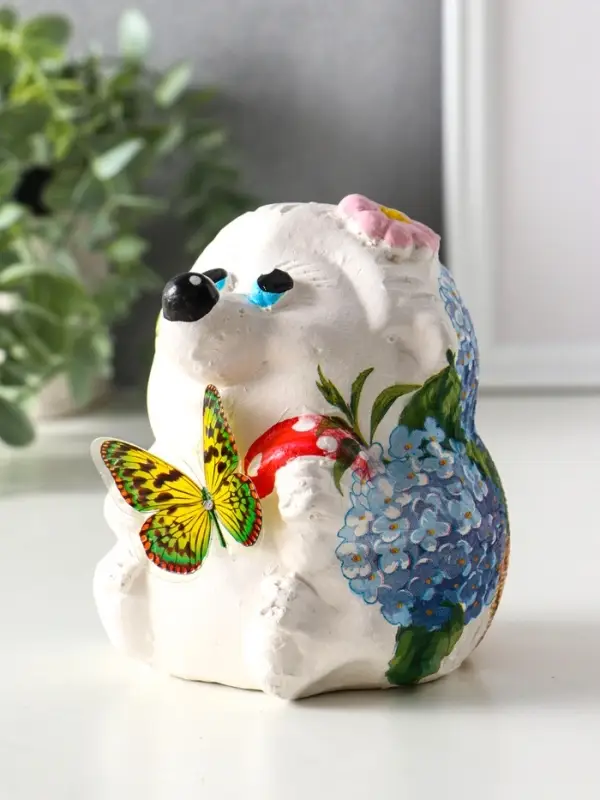 Копилка "Ёж" 13х11,5х11 см