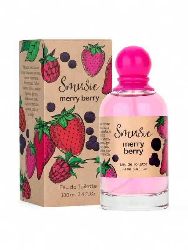 Туалетная вода женская Smusie Merry Berry, 100 мл Туалетная вода женская Smusie Merry Berry, 100 мл