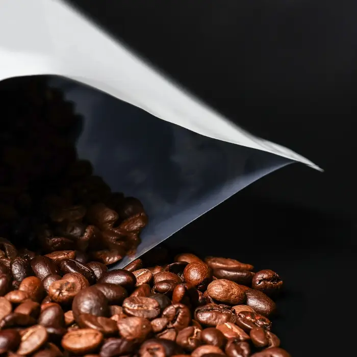 Пакет восьмишовный с замком, белый,17.5 х (19.5×22.5) х 4.5