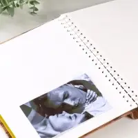 Фотоальбом 10 магнитных листов " Сердца" 23X28см, пер-т внутр.спираль