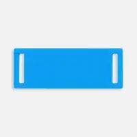 Лейбл из ПВХ Kova, голубой