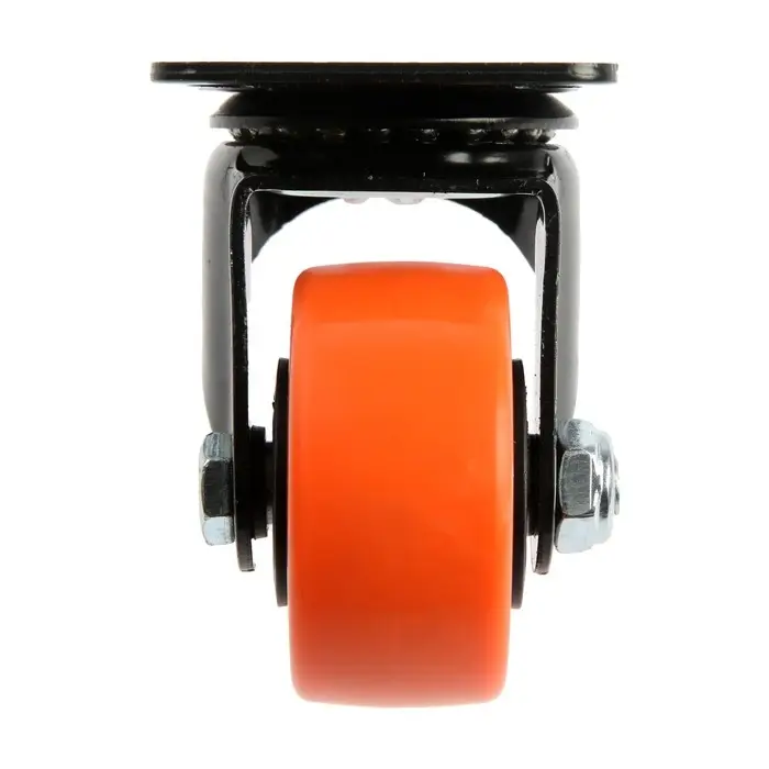 Колесо мебельное CAPPIO, d=62 мм, поворотное, покрытие PVC