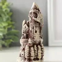 Фигурка гипс &laquo;Замок&raquo;, 12&times;6 см, коричневая