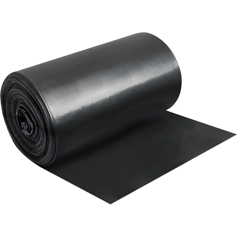 Мешки для мусора ПВД 320л 100мкм 10шт/рул черн 100х140см JUMBO_113195