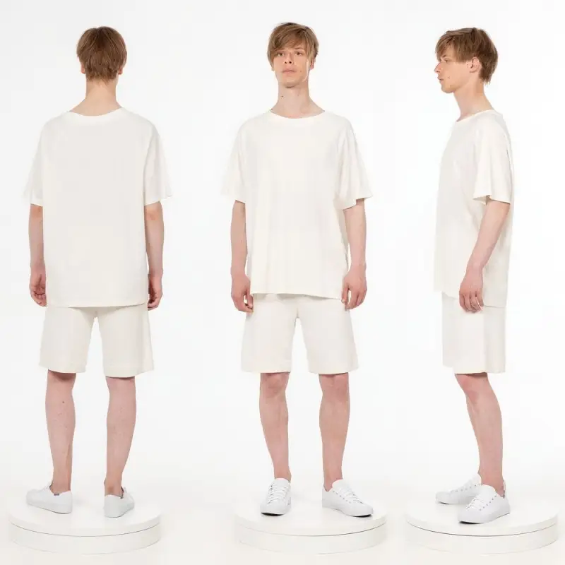 Футболка унисекс T2, молочно-белая, размер XS/S Футболка унисекс T2, молочно-белая, размер XS/S