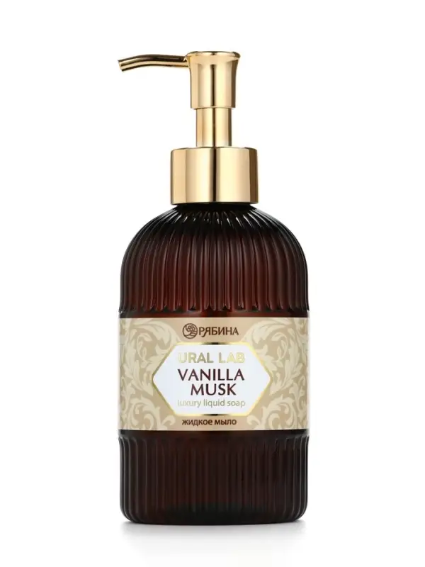 Мыло для рук жидкое, парфюмированное, с ароматом vanilla musk, 300 мл, URAL LAB