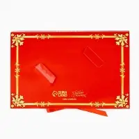 Коробка под 6 конфет новогодняя с ячейками &laquo;Зимняя почта&raquo; 14.5&times;9.5&times;3.5 см