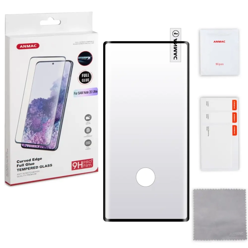 Защитное стекло SAM Note 20 Ultra Full Glue ANMAC Арт.1137380