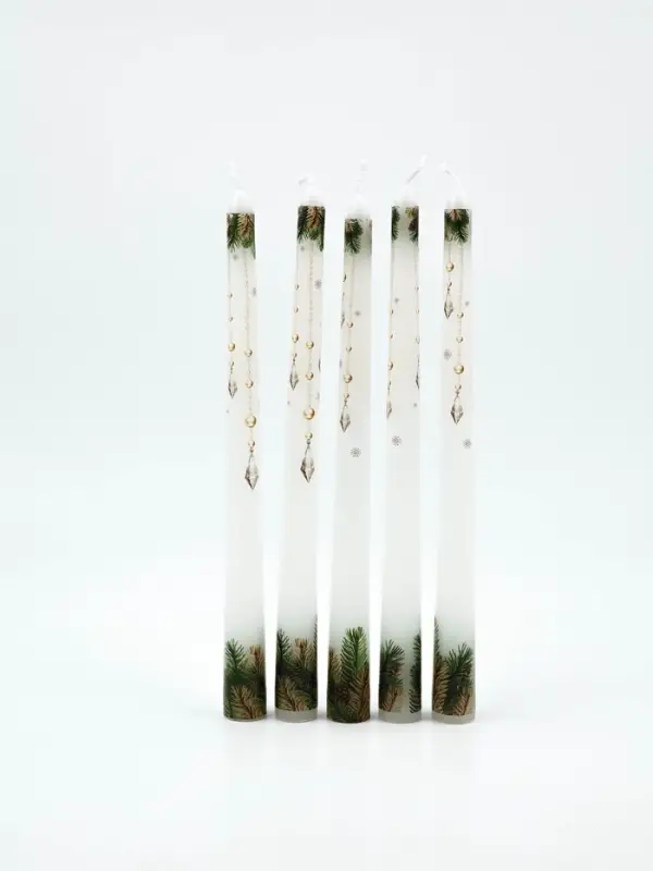 Набор античных свечей 5 шт. "Чудо случится"