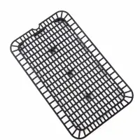 Переноска для животных с сеткой и миской пластиковая 44 х 31 х 27 см, чёрная Переноска для животных с сеткой и миской пластиковая 44 х 31 х 27 см, чёрная