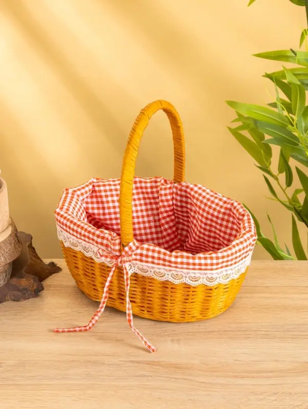 Корзина для пикника, 25&times;22&times;26 см, ротанг