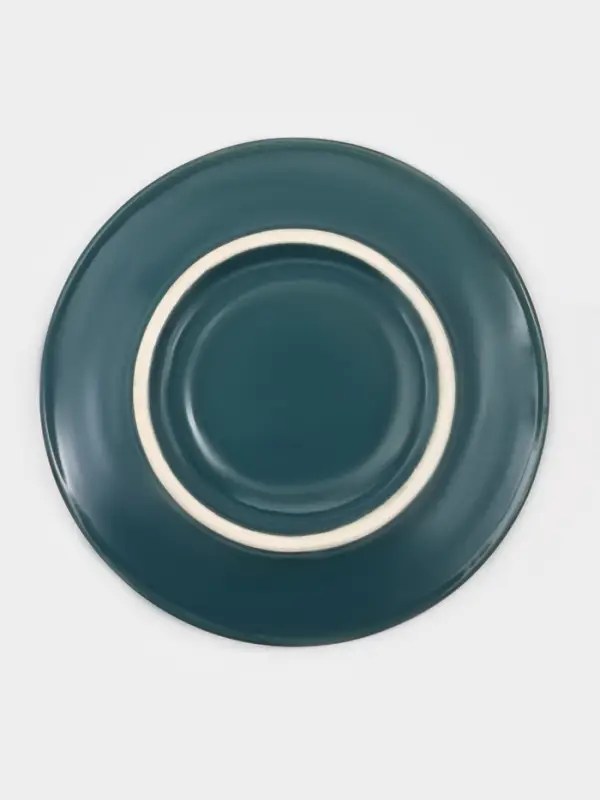 Чайная пара Хорекс Blu reattivo, 2 предмета: чашка 200 мл, блюдце d=15.5 см, фарфор, синяя