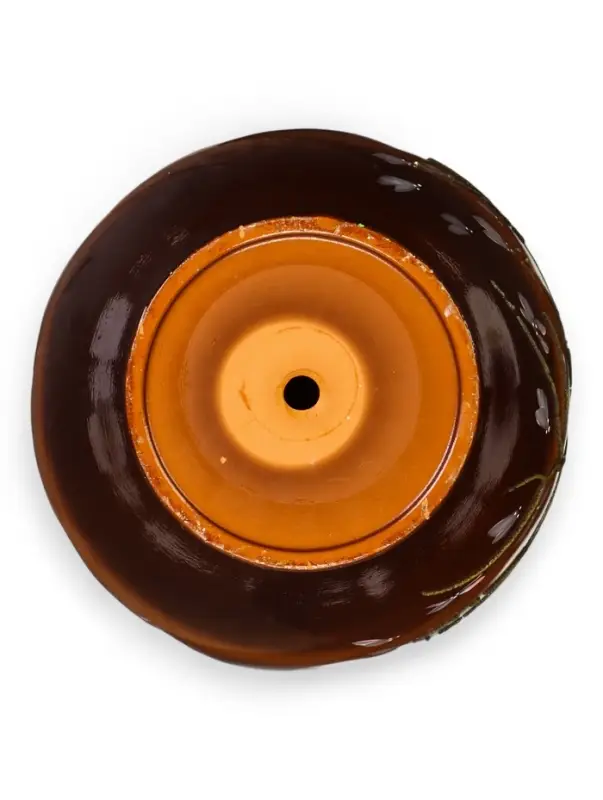 Горшок цветочный поддоном 8 л, керамика, Миндаль (М) Горшок цветочный поддоном 8 л, керамика, Миндаль (М)