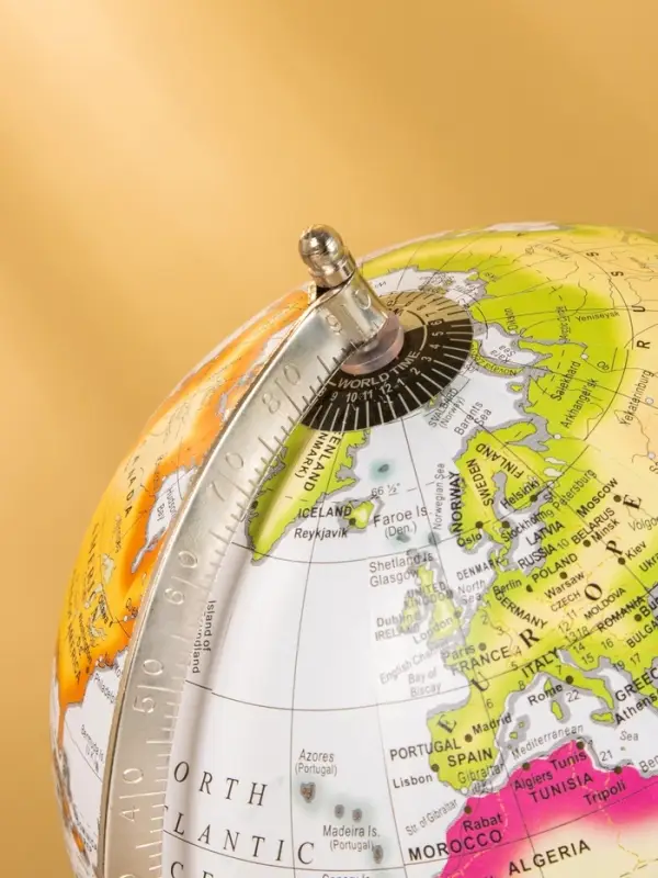 Глобус сувенирный, 23×20×32 см, подставка мрамор