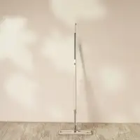 Швабра с отжимом и сменной насадкой тм VETTA, доп.насадка, ручка 120см нерж.сталь