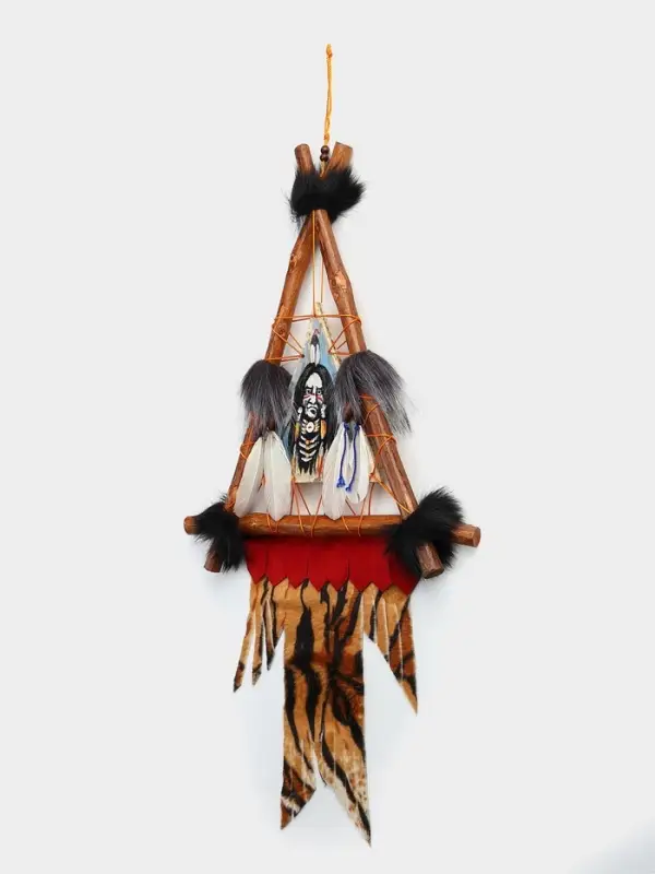 Панно &laquo;Вождь&raquo;, 30&times;3&times;60 см