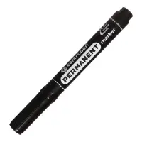 Маркер перманентный 5.0 мм Centropen 8566, лин 2.5 мм/1-4.6 мм, черный
