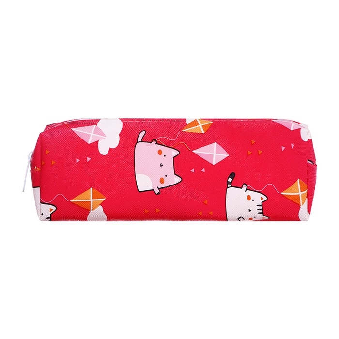 Пенал школьный «Кошечки», на молнии, МИКС Пенал школьный «Кошечки», на молнии, МИКС