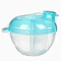 Контейнер для детского питания Крошка Я, 3 секции, ВИД 3, 180 мл., голубой