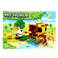 Конструктор блочный &laquo;Мой Мир. Пчелиный коттедж&raquo; Brick, 254 детали