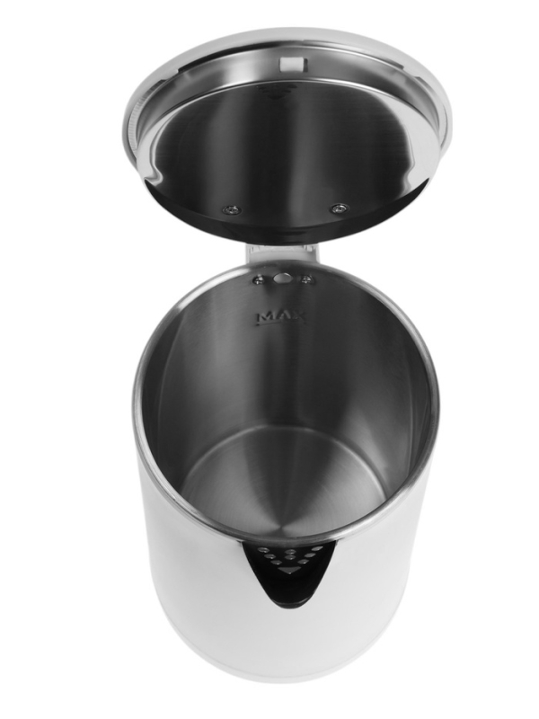 Чайник электрический GOODHELPER KPS-186C, пластик, нерж. сталь, 1.8 л, 1800 Вт, белый