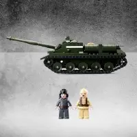 Конструктор Армия ВОВ Sluban &laquo;Танк ПТ-САУ 100&raquo;, 338 деталей