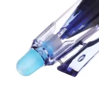 Стираемая ручка, гелевая, автоматическая, синий стержень, узел 0.5 мм