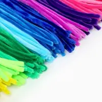 Синельная проволока, набор 200 шт, размер 1 шт 30х0,8 см, 20 цветов Синельная проволока, набор 200 шт, размер 1 шт 30х0,8 см, 20 цветов