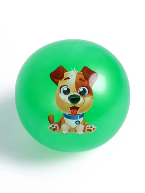 Мяч детский «Пёсик», d=22 см, МИКС Мяч детский «Пёсик», d=22 см, МИКС