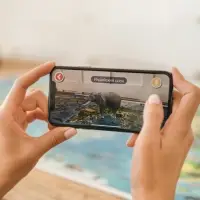 Карта Мира интерактивная, для детей &laquo;Животный и растительный мир Земли&raquo;, 101&times;69 см, ламинированная