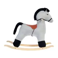 Качалка &laquo;Конь Восток&raquo;, светло - серая, МИКС