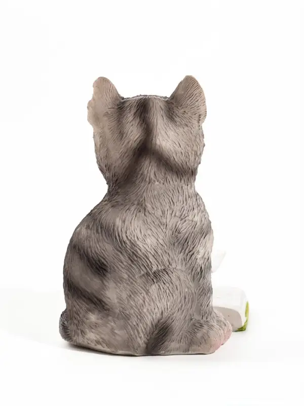 Фигурка &laquo;Котёнок листает книгу&raquo;, 10&times;7.2&times;10.5 см