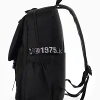 Рюкзак школьный для мальчика, с рисунком, 1 отделение, 5 карманов, 31&times;14&times;45 см, чёрный