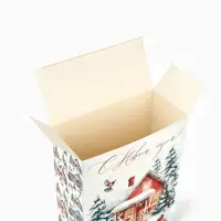 Коробка подарочная складная &laquo;С Новым годом&raquo;, 22&times;30&times;10 см