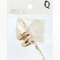 Кольцо &laquo;Змея&raquo;, ребристая, цвет золото, безразмерное