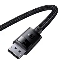 Кабель видео Baseus, DisplayPort(m)-DisplayPort(m), 8K@60Hz, 1 м, чёрный