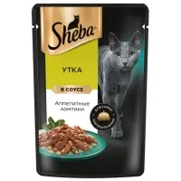 Влажный корм Sheba Natures для кошек, пауч, утка/яблочное рагу, 75 г Влажный корм Sheba Natures для кошек, пауч, утка/яблочное рагу, 75 г