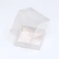 Коробка для пирожных, белый, 10&times;10&times;10 см