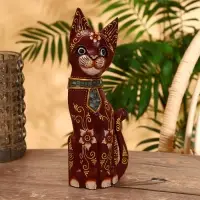 Сувенир "Кошка" албезия 30 см Сувенир "Кошка" албезия 30 см