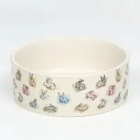 Миска керамическая &laquo;Кролик&raquo; 300 мл, 11.5&times;4.5 см, бежевая