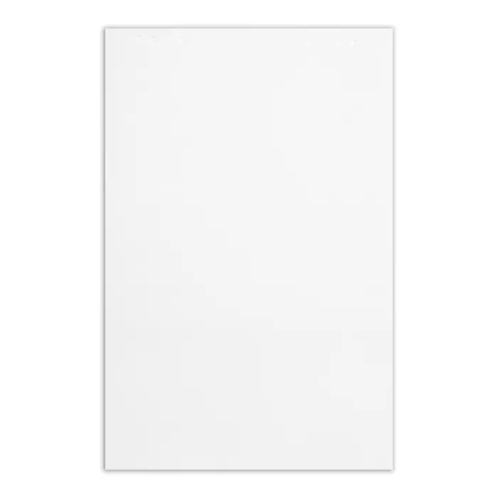 Блокнот для флипчарта Calligrata, 67.5&times;98 см, 20 листов, 80 г/м&sup2;, белизна 92%, белый