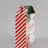 Коробка подарочная, самосборная &laquo;Волшебная посылка&raquo;, 33.7&times;25.7&times;7.9 см