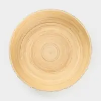 Салатник, 25&times;25&times;8 см, бамбук