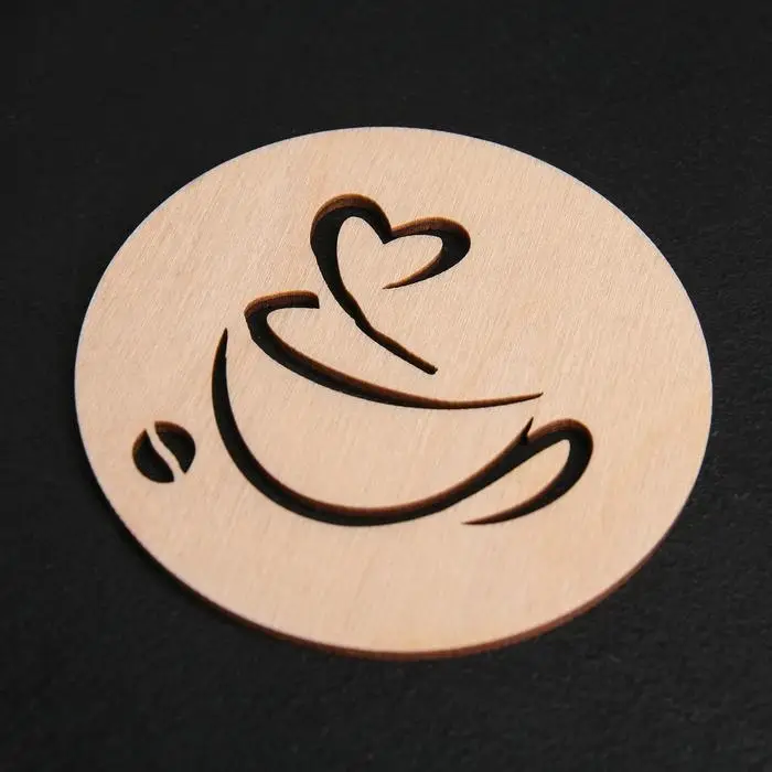 Подставка деревянная под кружку «Чашечка кофе», 9×9 см Подставка деревянная под кружку «Чашечка кофе», 9×9 см