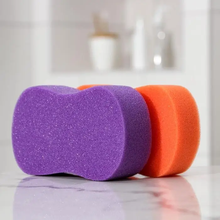 Губка для тела «Восьмёрка», 15×8×3,5 см, МИКС Губка для тела «Восьмёрка», 15×8×3,5 см, МИКС