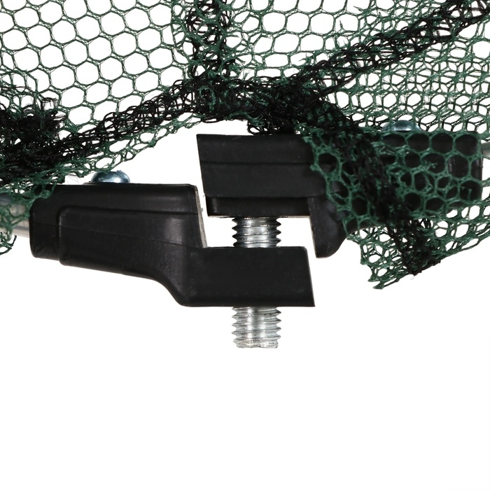 Подсачник складной телескопический П-02, усиленный, 210 см, круглый обод 35 см, капрон Подсачник складной телескопический П-02, усиленный, 210 см, круглый обод 35 см, капрон