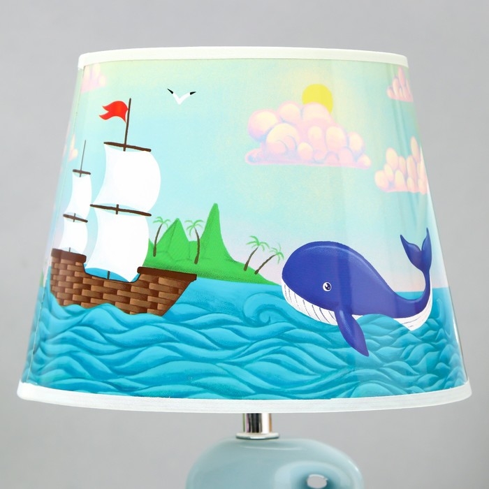 Настольная лампа  Настольная лампа "Корабли" Е14 40Вт 25х25х38 см RISALUX
